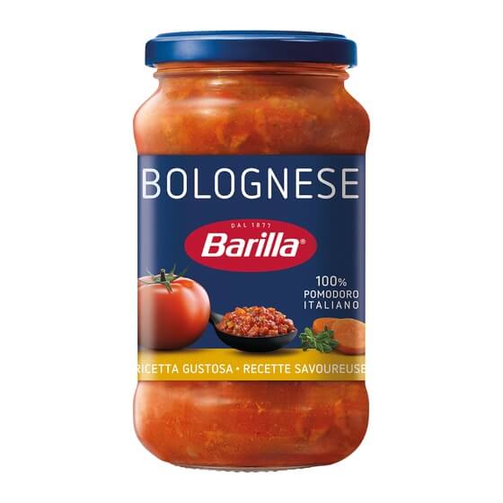 Sauce Bolognese mit Rind- und Schweinefleisch 400g Barilla