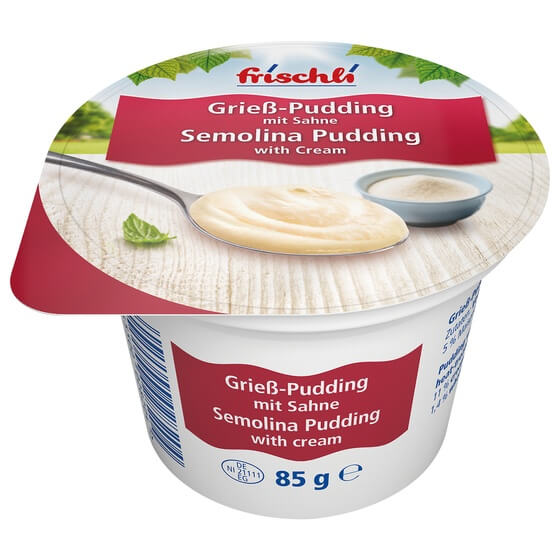 Sahne Pudding Griess 85g Frischli