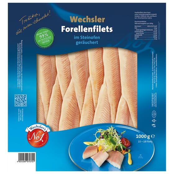 Forellenfilets 1000g Wechsler