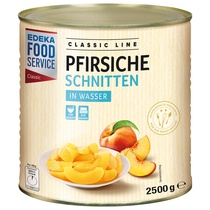 Pfirsich Schnitten/Scheiben in Wasser 2,5kg EFS