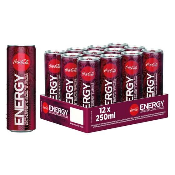 Coca Cola Energydrink Dose 12x250ml