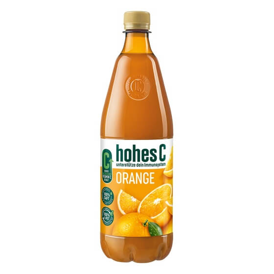 Orangensaft ohne Fruchtfleisch 6x1l PET Pfandfrei Hohes C