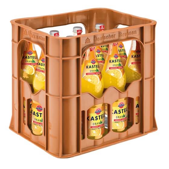 Limonade Orange kalorienarm zuckerarm Gl MW 12x0,7l Kastell