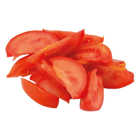 Tomaten küchenfertig geschnitten achtel 2,5kg Funken