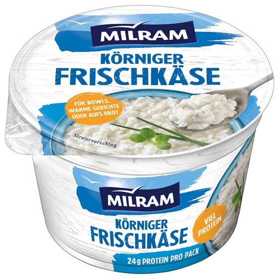 Körniger Frischkäse 10% F.i.Tr. 12x200g Milram