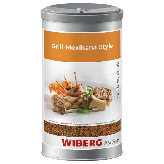 Grill-Mexikana Style Gewürzsalz 750g Dose Wiberg