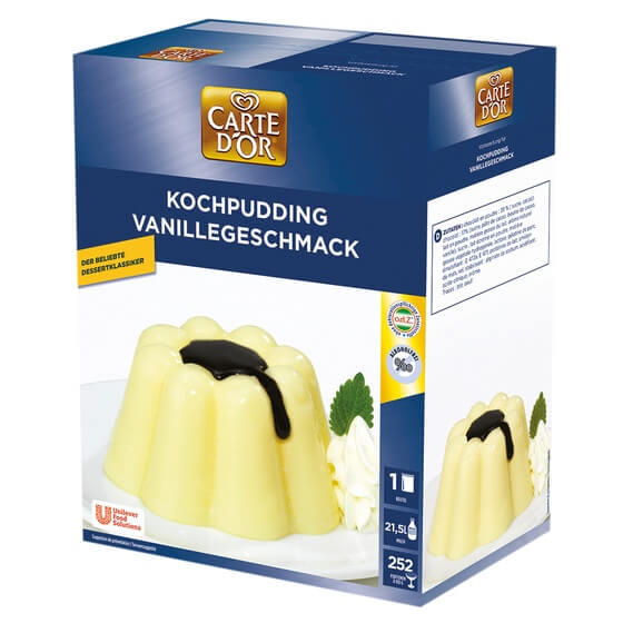 Puddingpulver Vanille zum Kochen 1,5kg Carte d'Or