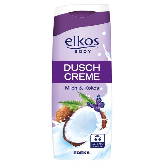Duschgel Milch/Kokos 300ml Elkos