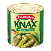 Knax-Gewürzgurken 2,45kg/1,38kg Hengstenberg