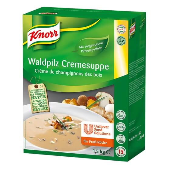 Waldpilzcremesuppe ODZ 1,5kg Knorr