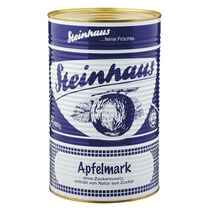 Apfelmark ungesüßt 4,3kg Steinhaus