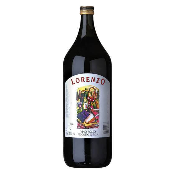 Lorenzo Vino Rosso Bauernwein Rot Halbtrocken 2,0L