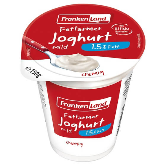 Joghurt Mild 1,5% 150G Fettarm Frankenland