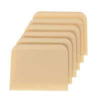 Teigschaber 12x9,6cm 6er Hendi