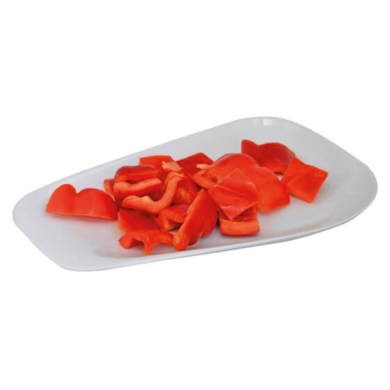 Paprika Rot geschnitten WÜRFEL 30x30mm 2kg Funken