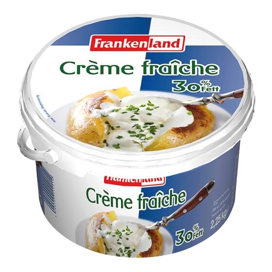 Creme Fraiche 30% 2,25Kg Frankenland