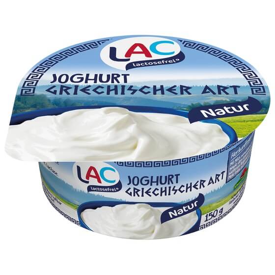 Lactose-Frei Joghurt Griech.Art Natur 150g Schwarzmilch