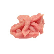 Putenbrustgeschnetzeltes extra, roh,natur ca.15kg