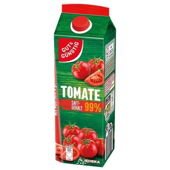 Tomatensaft 1l Tetra Pak G&G