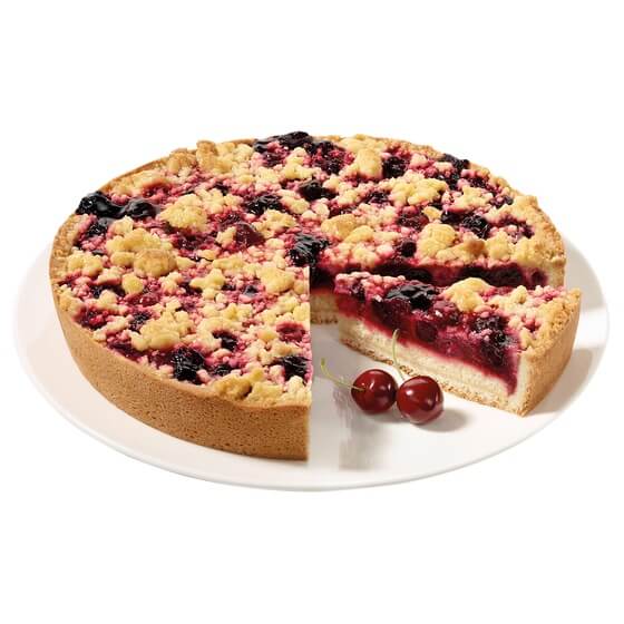 Kirschkuchen Butterstreusel TK geschn 12St 1700g Erlenbacher