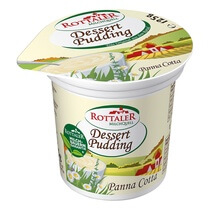 Panna Cotta Vollmilch H-Pudding 3,5% 125g Rottaler