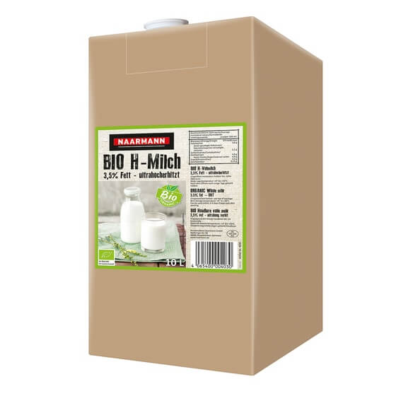 Bio H-Milch 3,5% 10L Naarmann