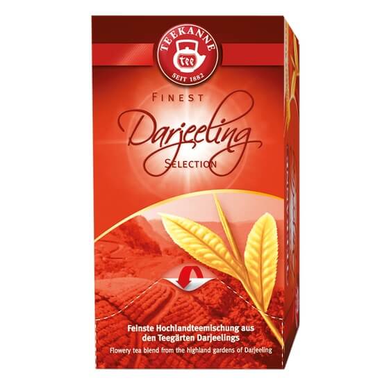 Darjeeling Tee Premium 20 Beutel TP Aromaschutz Teekanne BR
