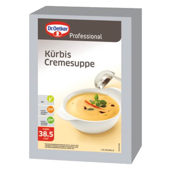 Kürbiscremesuppe 3kg Dr.Oetker