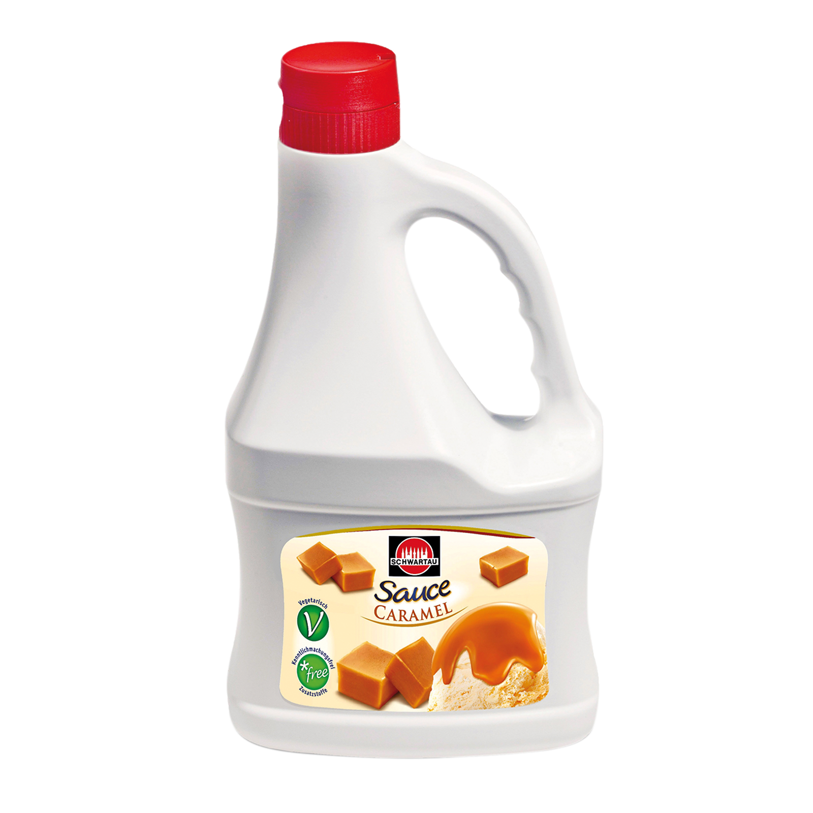 Dessert-Karamelsauce kalt/warm ODZ 1,53l Schwartau