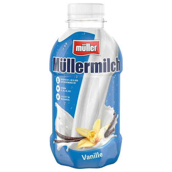 Müller Milch Vanille 1,5% DPG 400ml