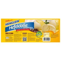 Hefeklöße Dampfnudeln 500g Henglein