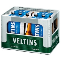 Veltins Pilsener Alkoholfrei 0,0% Mehrweg 4x6x0,33l