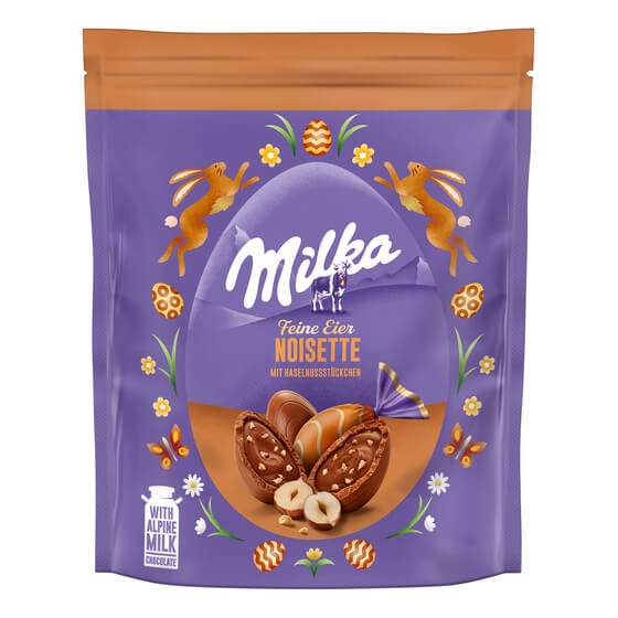 Milka Feine Eier Noisette 90g