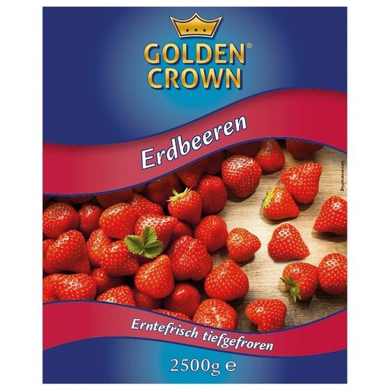 Erdbeeren TK 2,5Kg Golden Crown