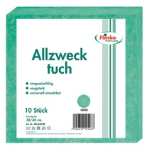 Allzwecktuch grün 10St Flinka