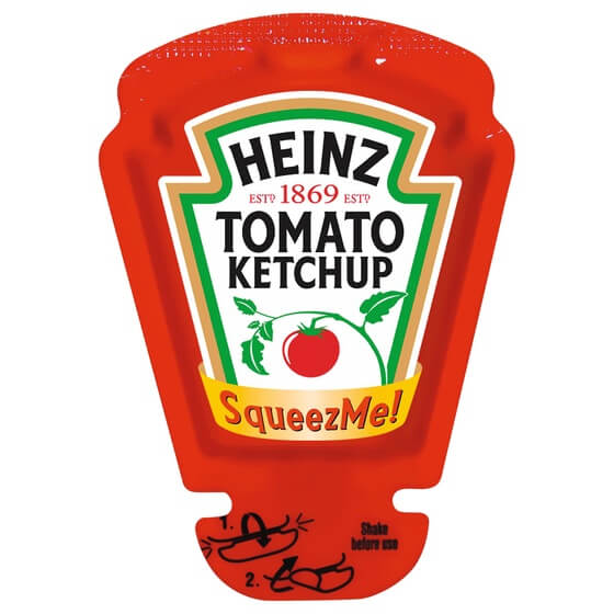 Tomatenketchup Squeeze 70x26ml Heinz