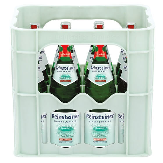 Mineralwasser Medium Mehrweg 12x0,75L Glasflasch Reinsteiner