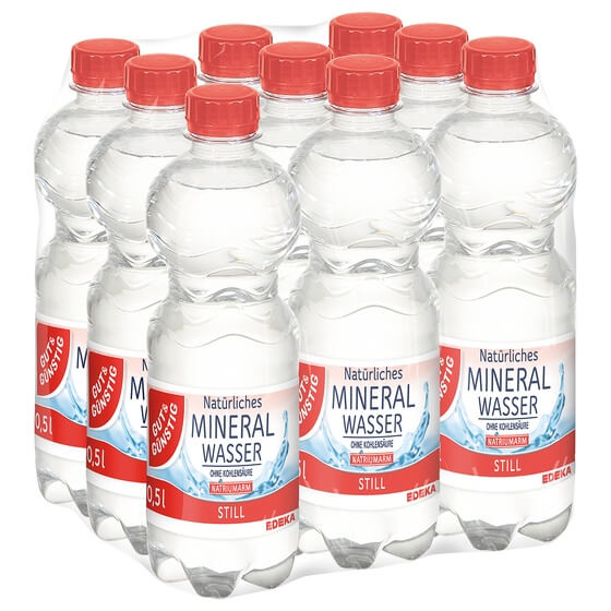 Mineralwasser medium EW9x0,5l G&G
