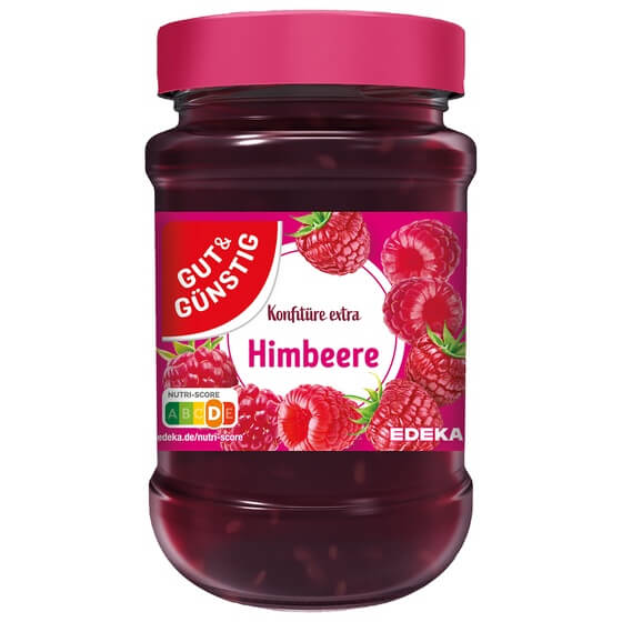 Himbeer Konfitüre ODZ 450g G&G