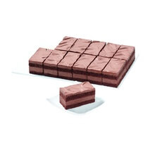 Schoko-Sahne-Schnitten geschn. 12 Port. Glutenfrei TK 1,3kg