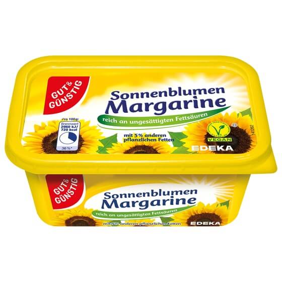 Sonnenblumenmargarine 500g G&G