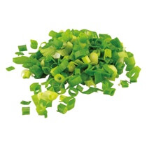 Lauchzwiebeln geschnitten 2,5mm Funken