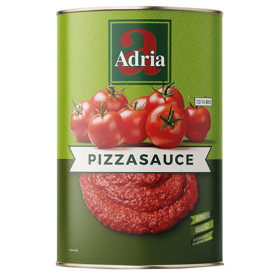 Pizzasauce mit Salz 12/14 4,2kg Adria