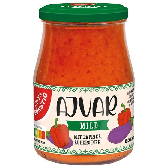 Ajvar Mild G&G 340ML