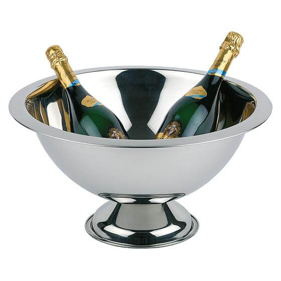 Champagnerkühler Edelstahl 45x23cm 12l APS