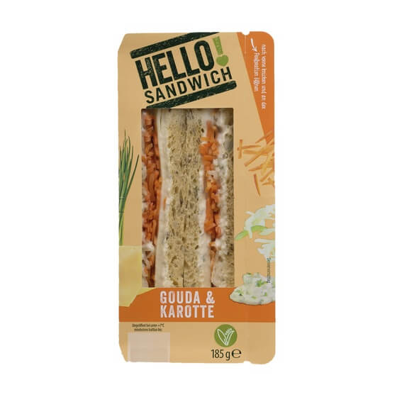 Sandwich Gouda & Karotte 185g Hello!