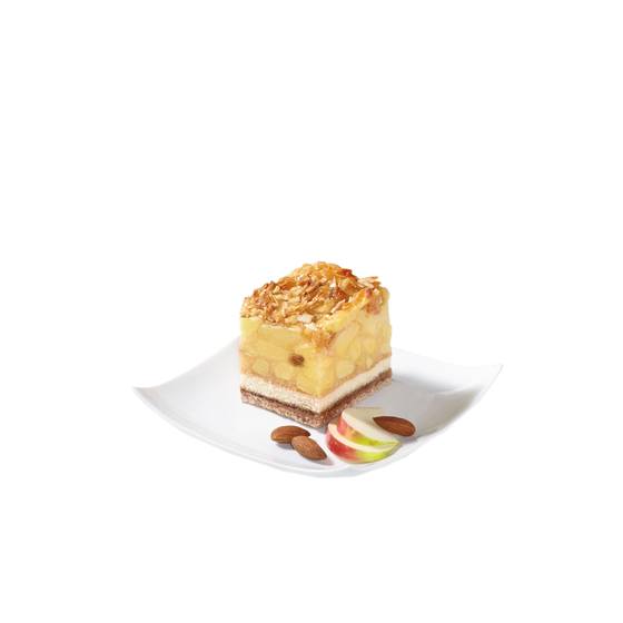 Florenta-Apple-Cube-Cake geschnitten 15 Portionen TK 2,25kg
