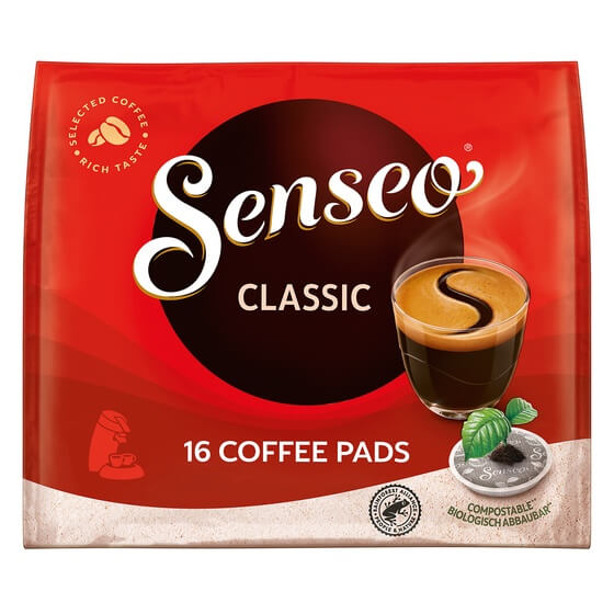 Kaffeepads Classic 111g, 16 Pads Senseo