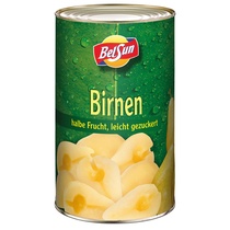 Birnen halbe Frucht gezuckert 4,2/2,5 kg Belsun