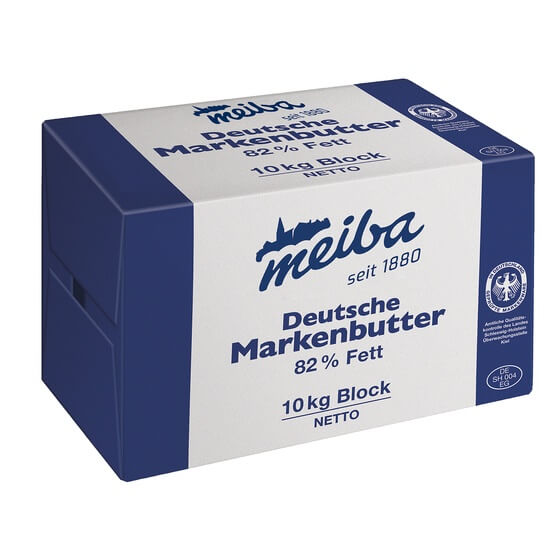 Blockbutter Lose 82% 10Kg Dt.Markenbutter Meierei Barmstedt